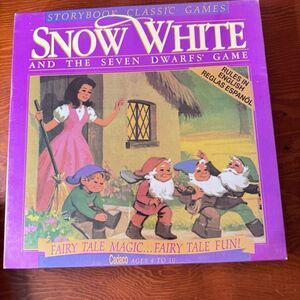 Snow White And The Seven Game Dwarfs-Storybook Classics Games-1993-Vintage-New